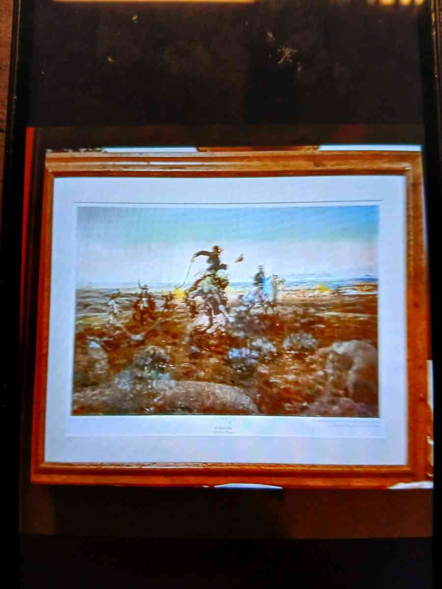 Framed Western Prints