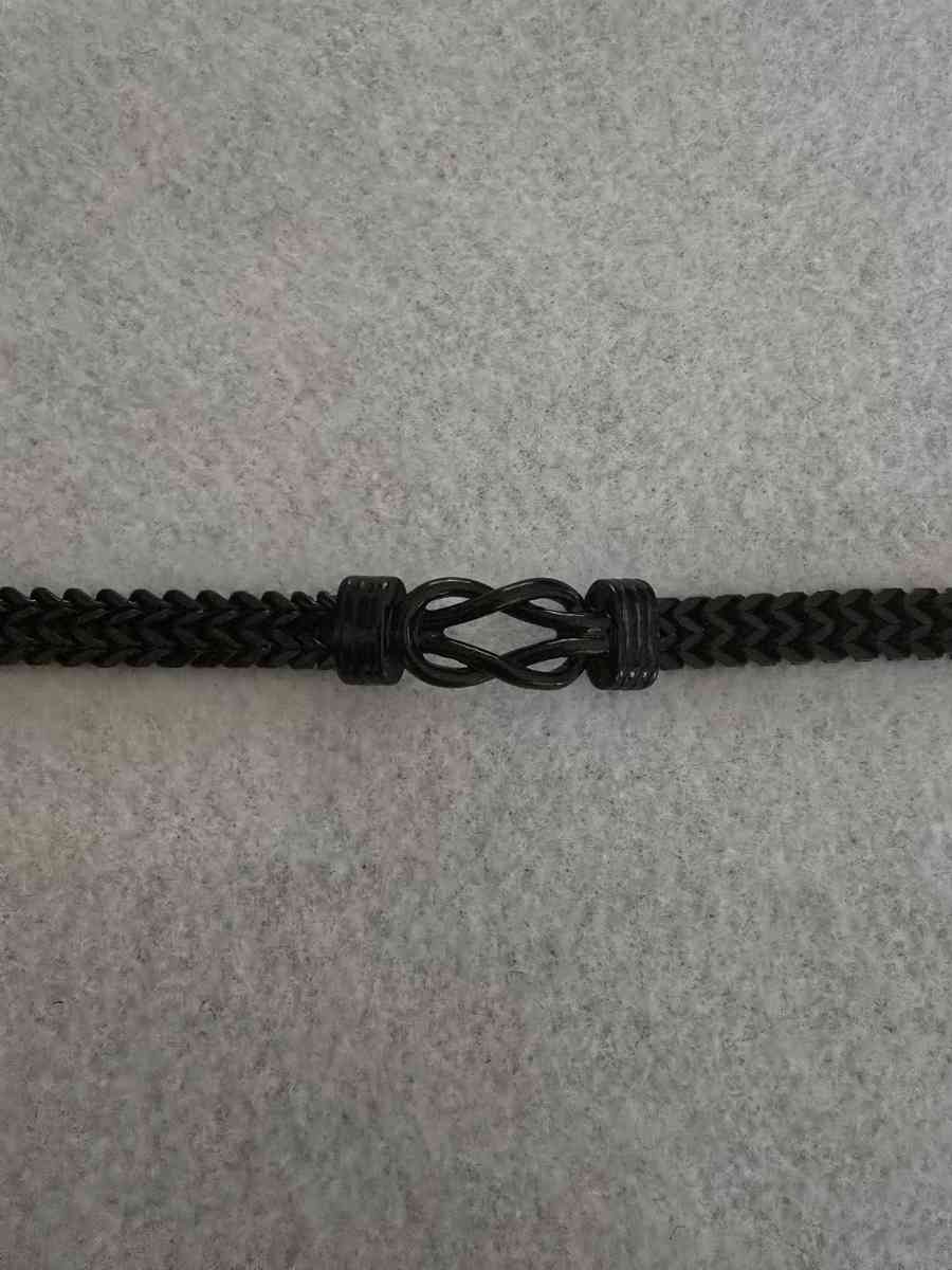 Stainless Steel Double Row Buckle Bracelet - Simsbury, Connecticut - FleaMarketBay
