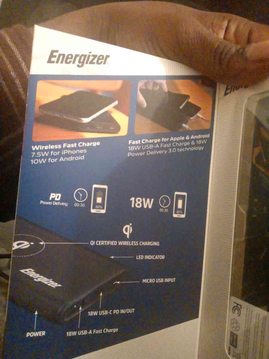 Energizer Ultimate Power Bank Charger - Norfolk, Virginia - FleaMarketBay