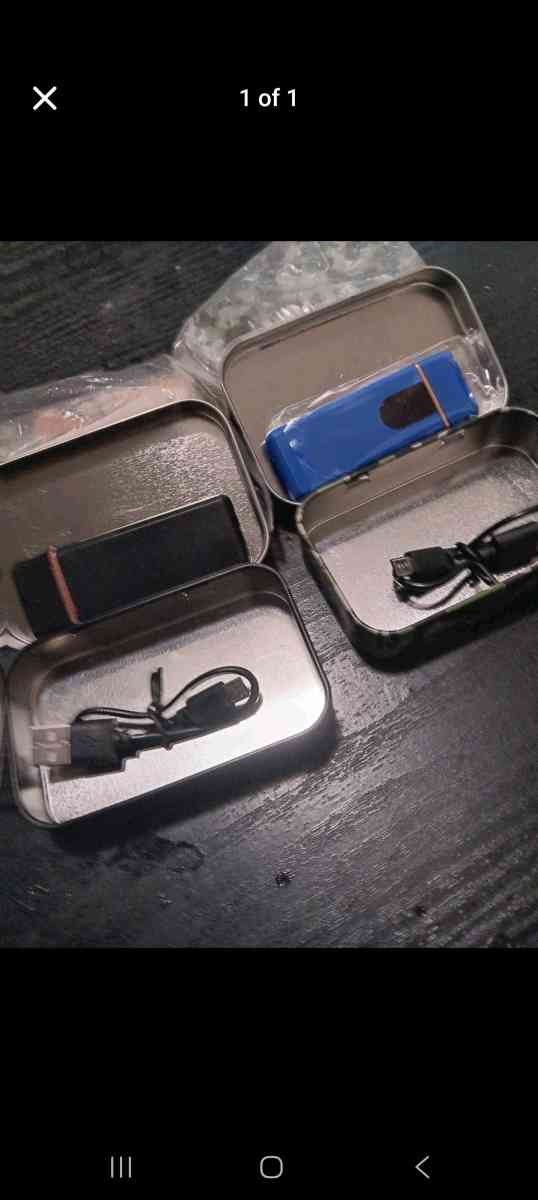 USB RECHARGEABLE LIGHTERS WITH TRAY  EACH - Bronx, New York - FleaMarketBay