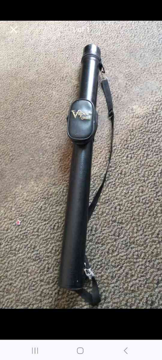 viper pool stickcarrying case