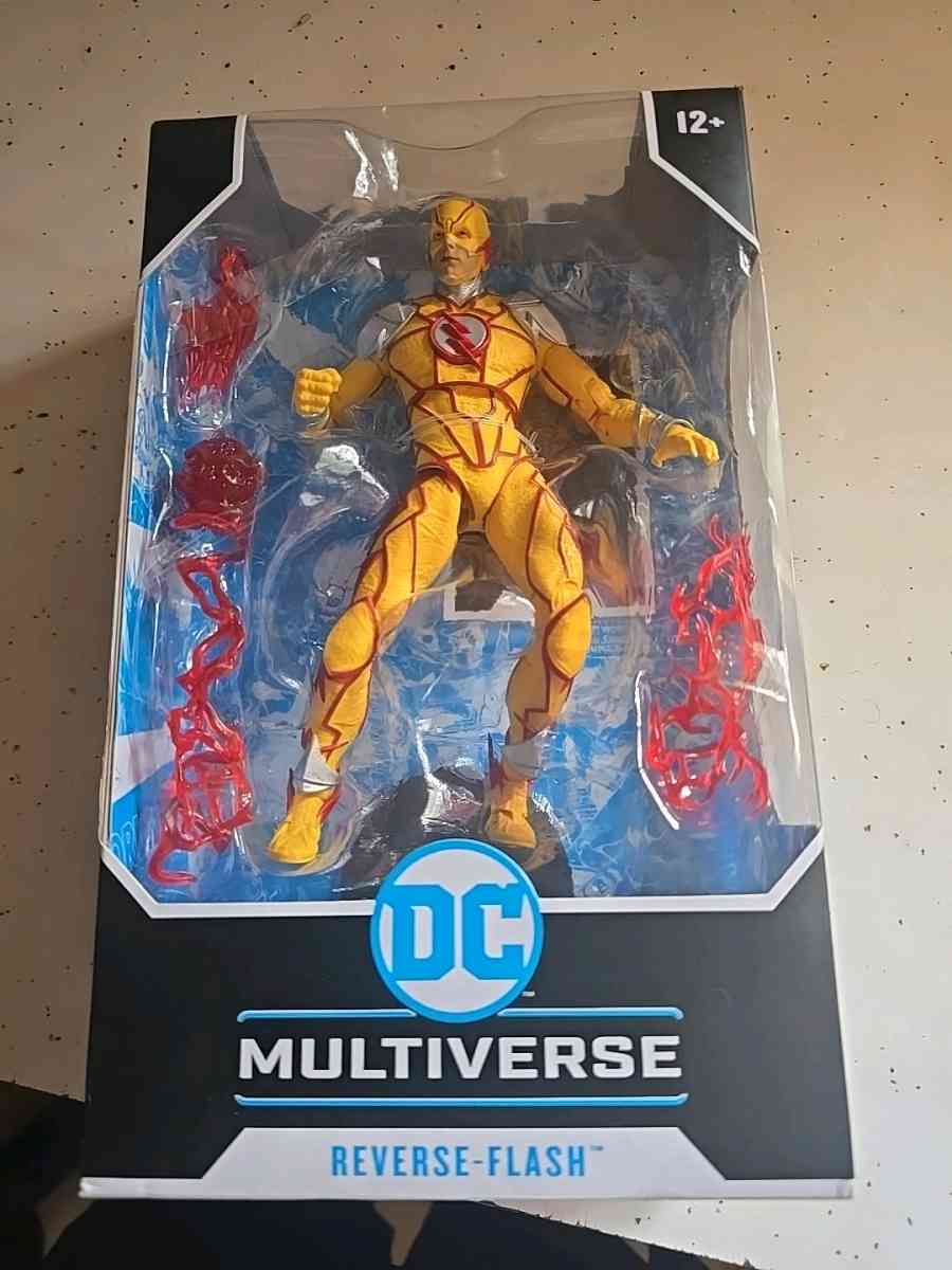ReverseFlash DC Comics McFarlane Toys - Tacoma, Washington - FleaMarketBay