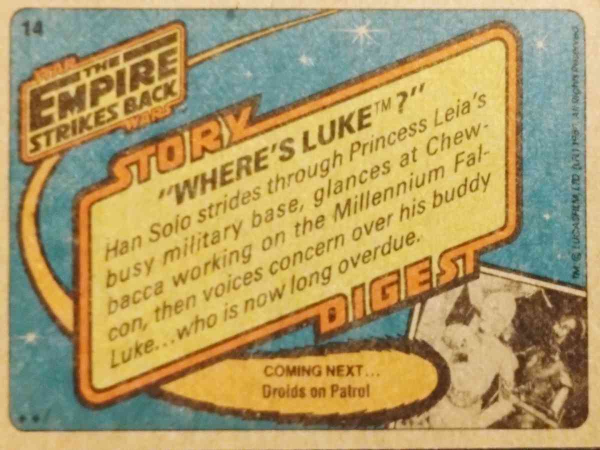 STAR WARS - Alicia, Arkansas - FleaMarketBay