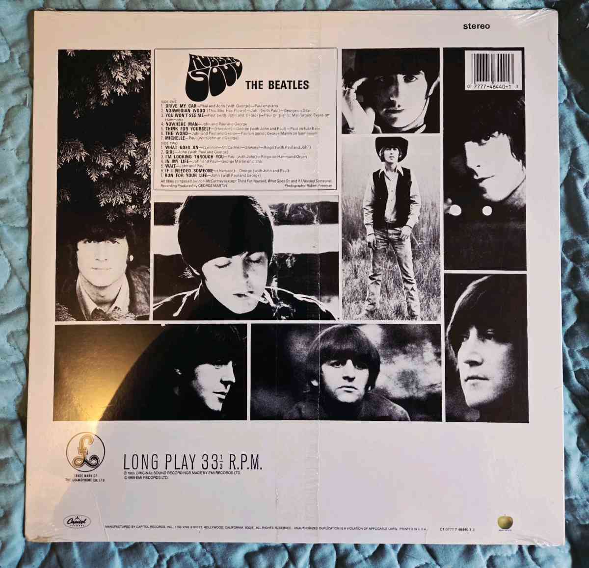 Sealed Limited Edition The Beatles Rubber Soul C146440