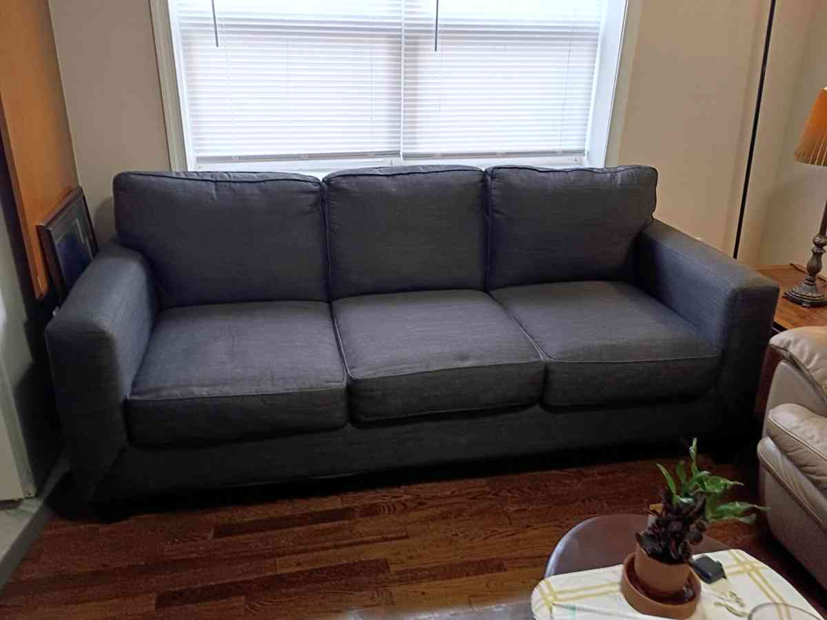 new couch and single bed