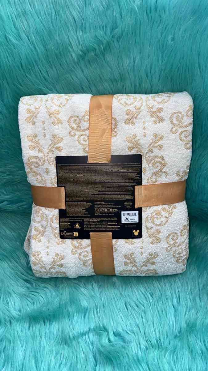 NWT Disney Princess Throw Blanket And Pillow Set