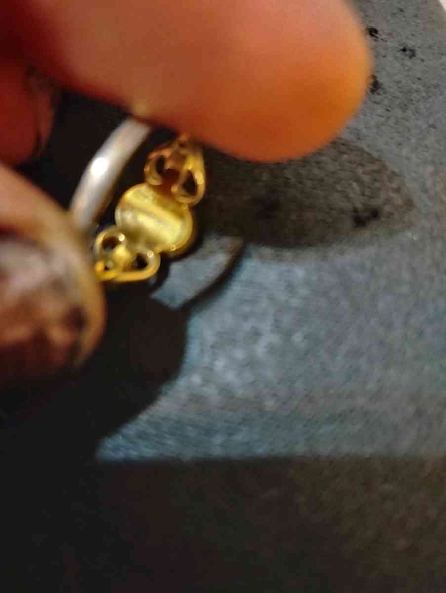 real opal ring gold womens pink stone - Camden, Michigan - FleaMarketBay