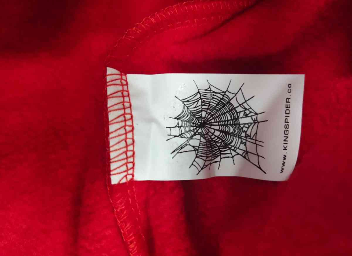Red VSS Sp5der hoodie