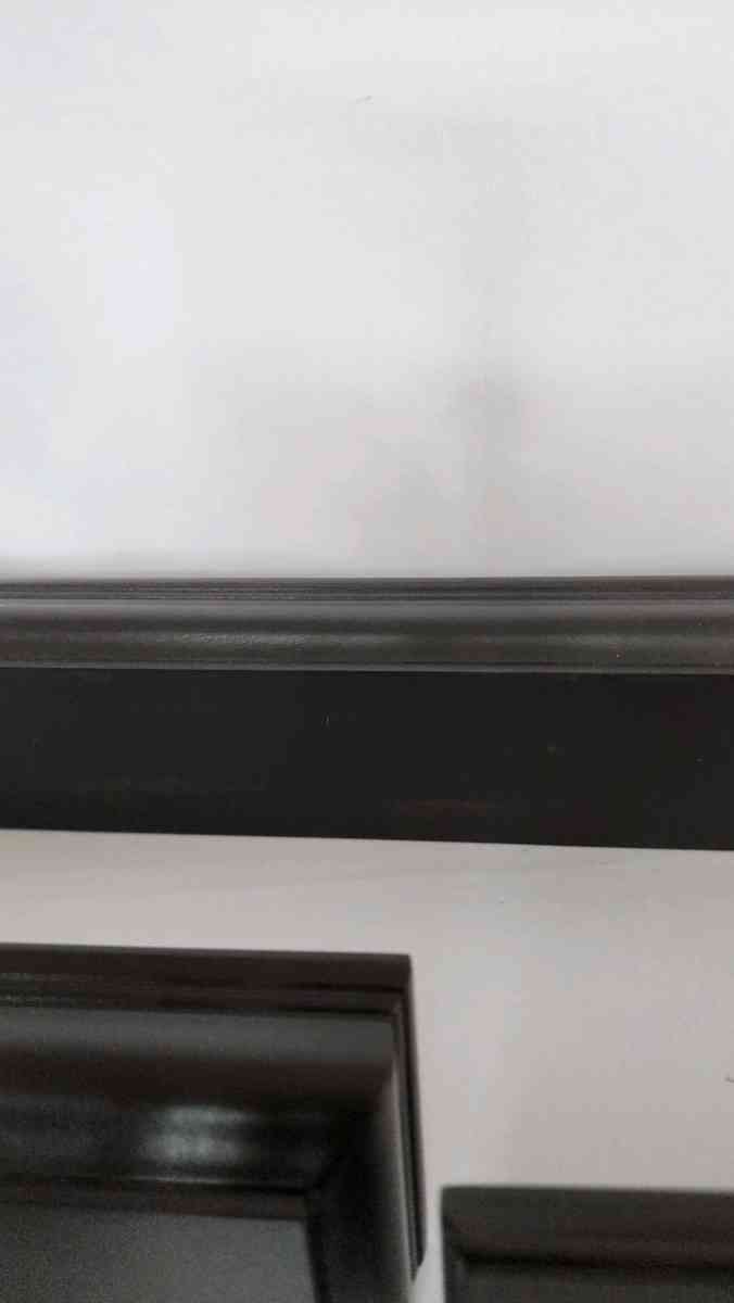 16 IN X 4 IN X 175 IN BROWN WALL MOUNTING SHELVES SET OF 5