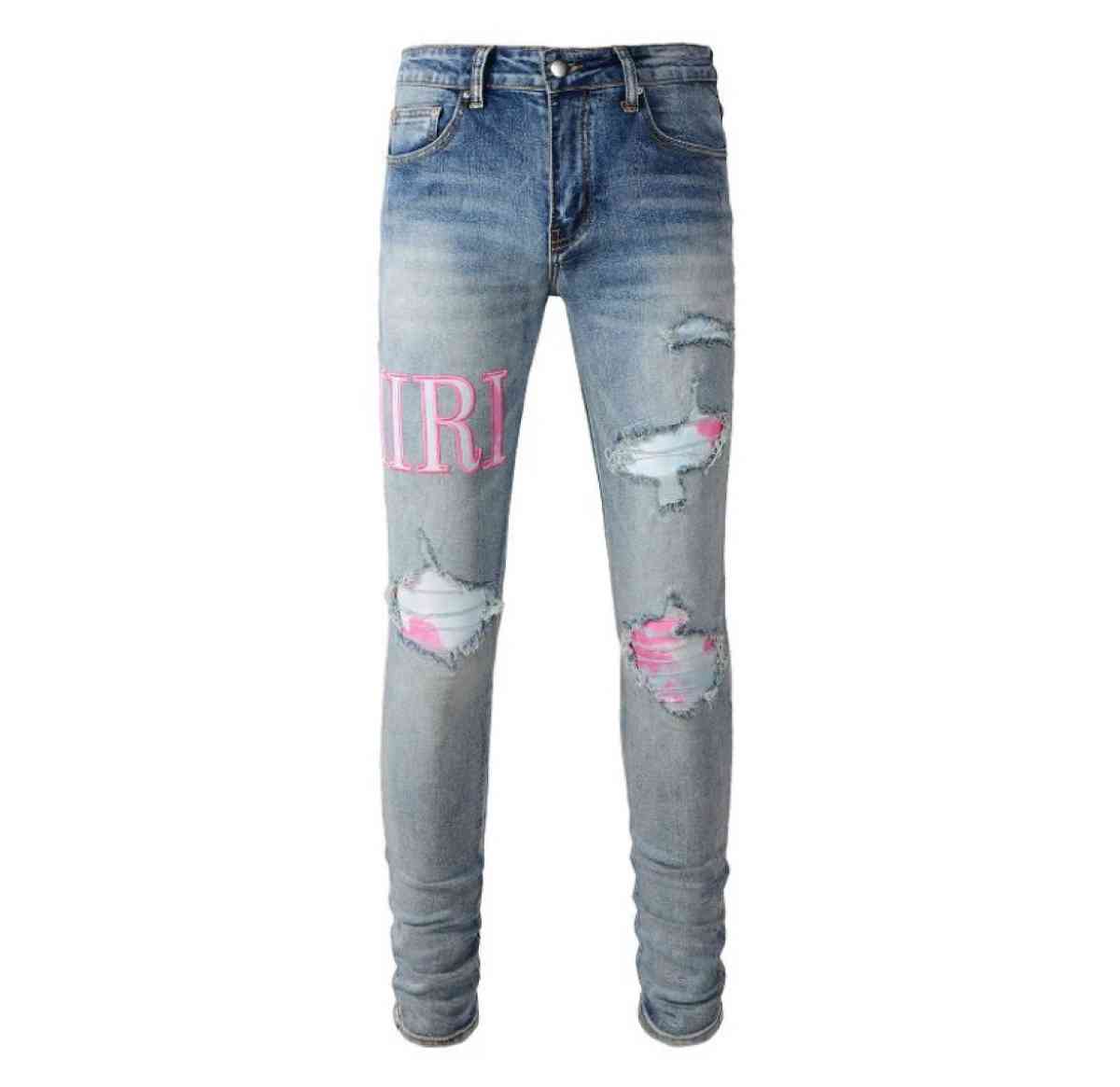 Amiri jeans pink
