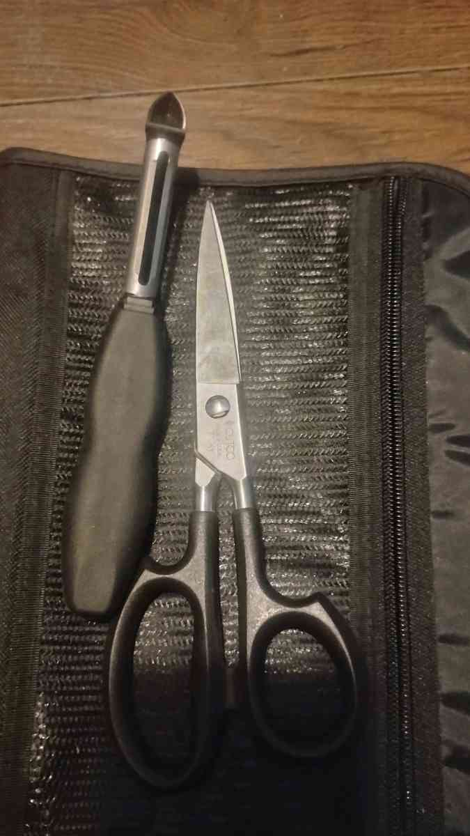 Cutco super shears and veggie peeler