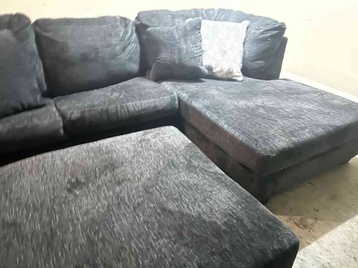 sectional with chair