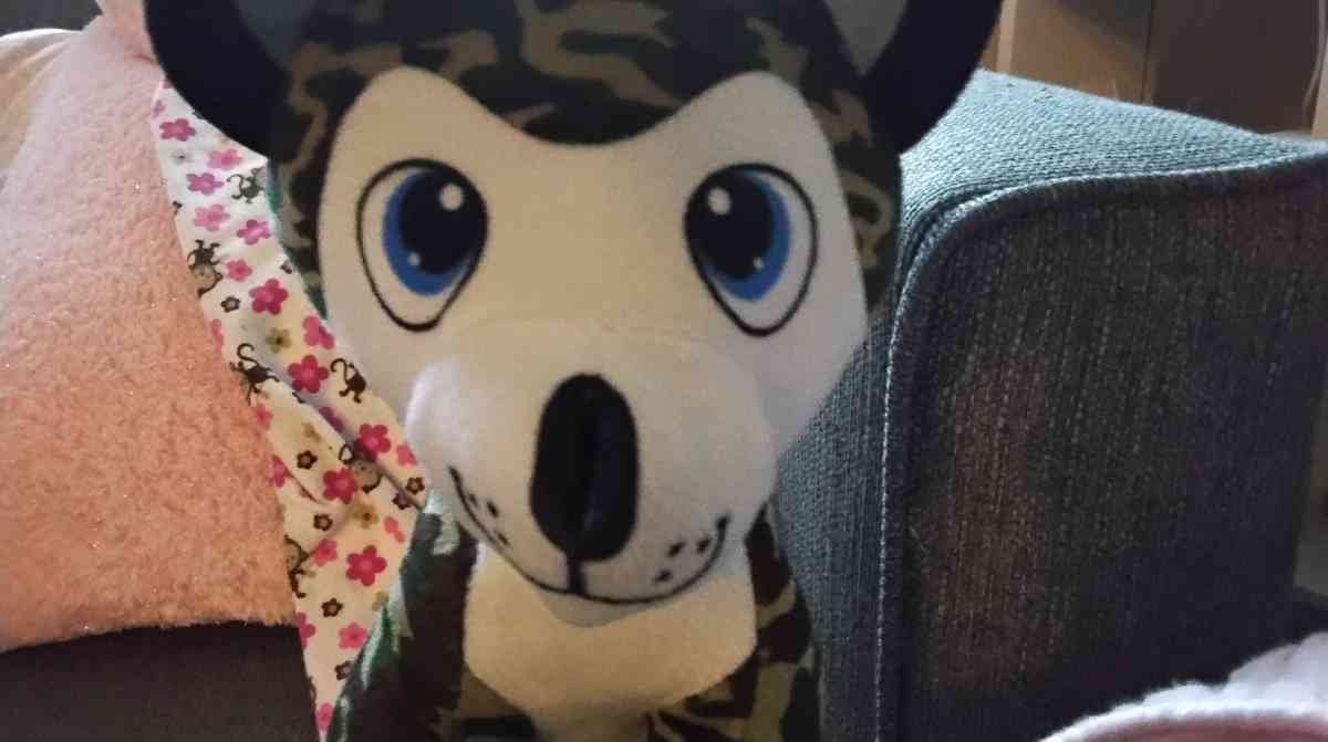 Peluche que es perro