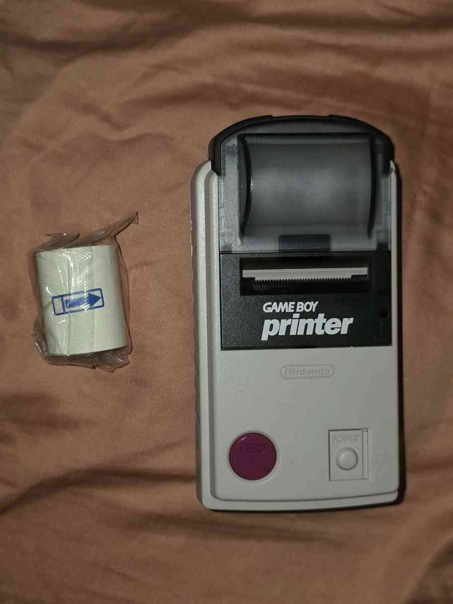 Game Boy Pocket with printer