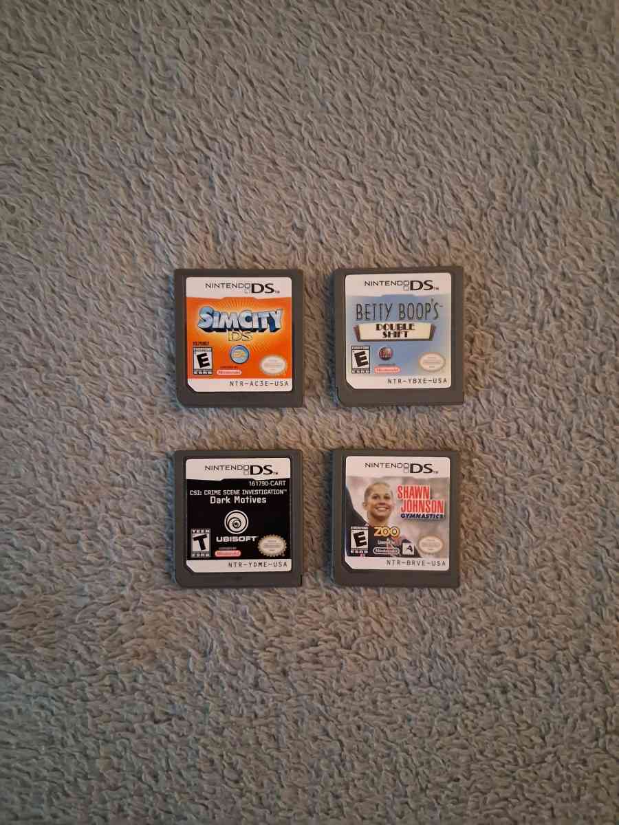 4 Nintendo DS Games for Nintendo DS - North Hollywood, California - FleaMarketBay