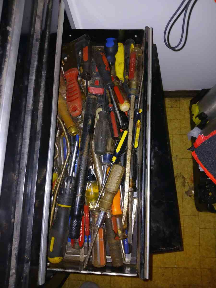 toolbox and tools
