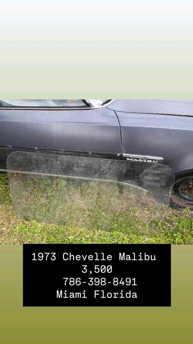 1973 Chevelle Malibu coupe - Miami, Florida - FleaMarketBay