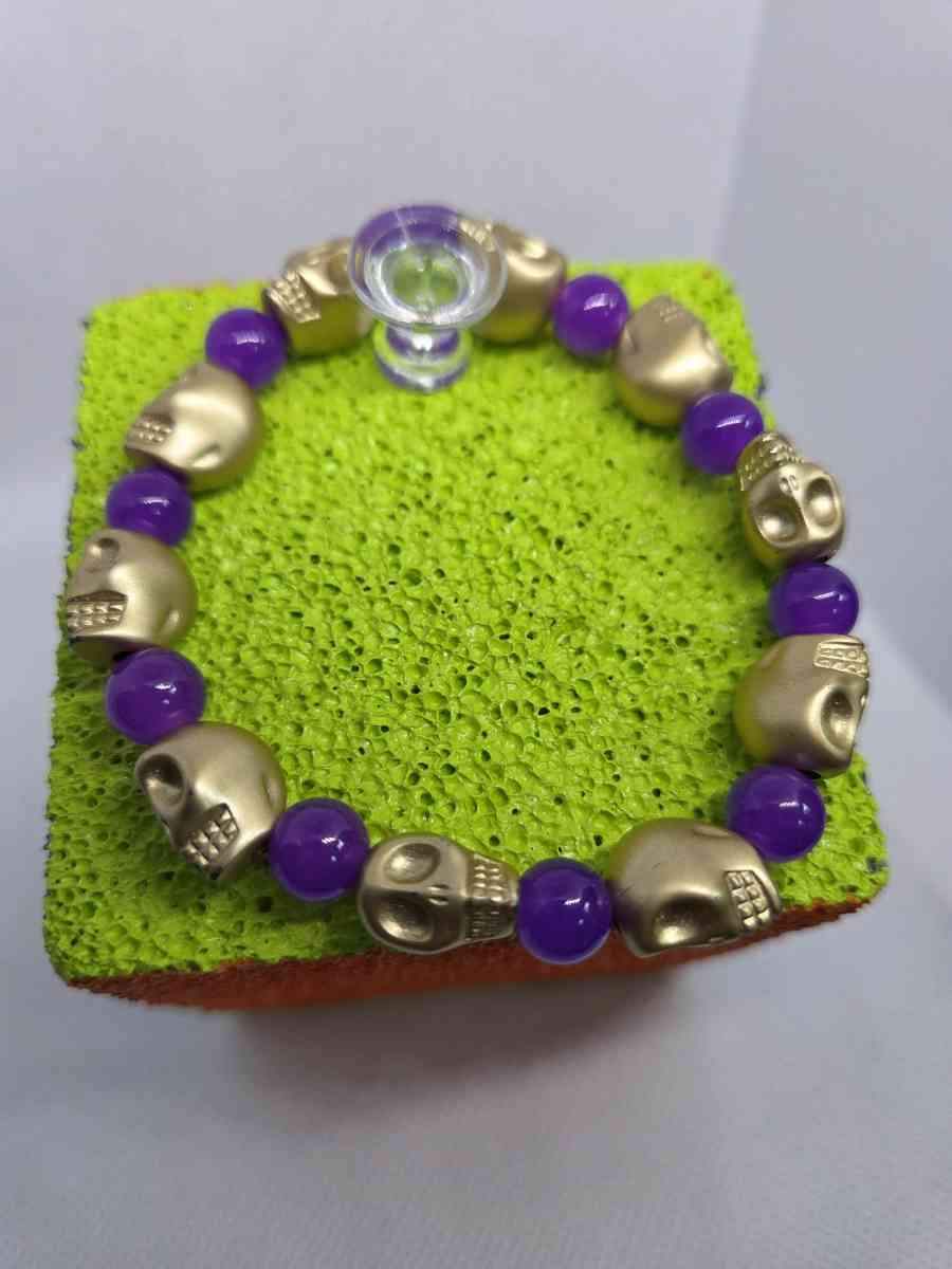 Skull halloween homemade jewelry