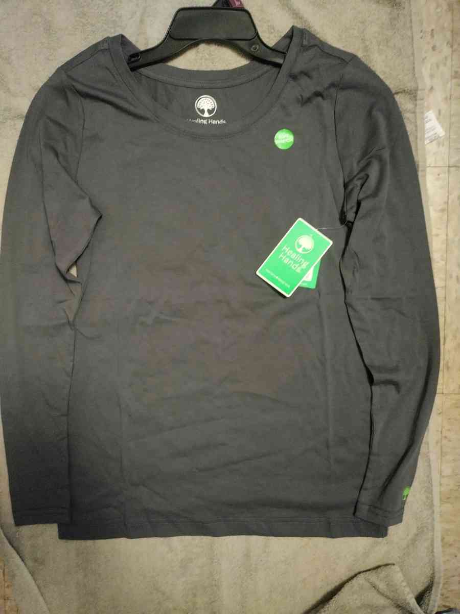 Healing Hands Womens Scrub Top Size M