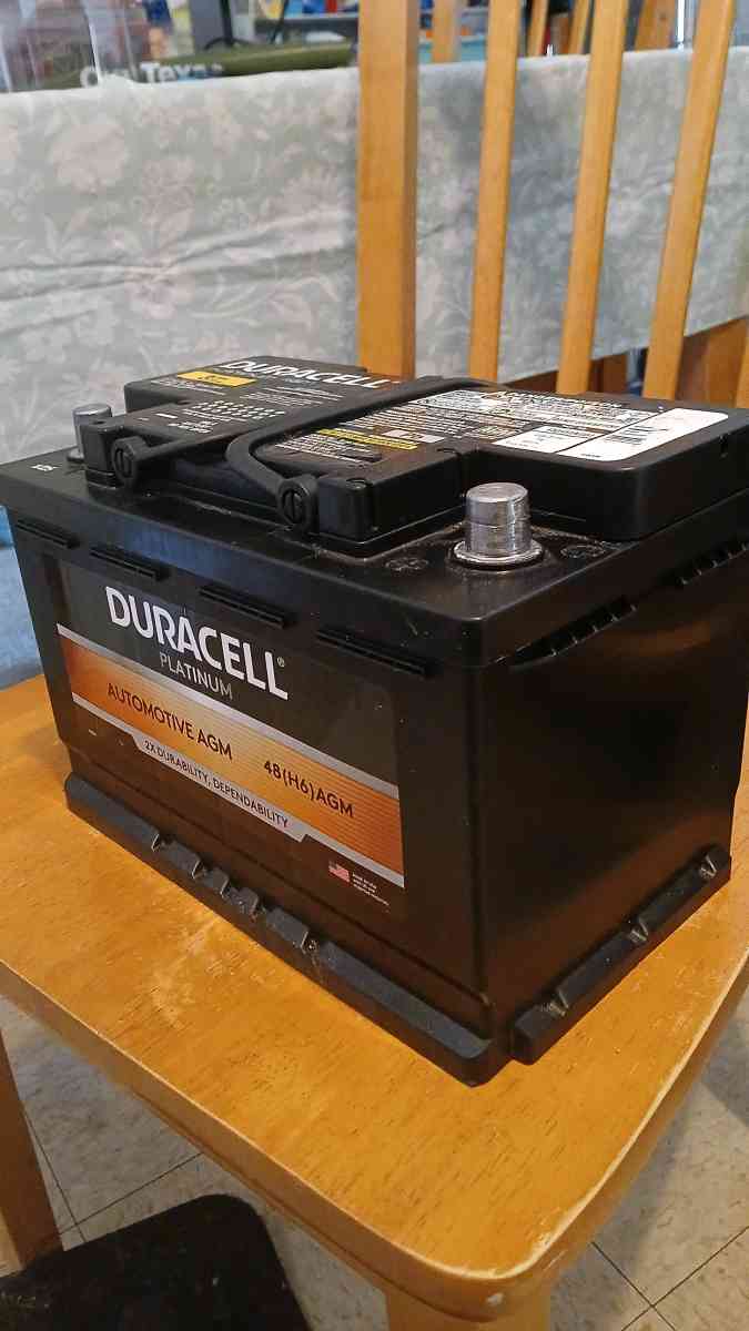 New Duracell Platinum Battery 2019 Ford F150 Valid warranty