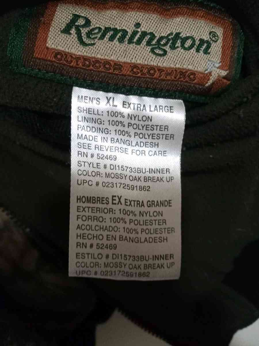 Remington hunting jackets best arms unzip into a vest camo w