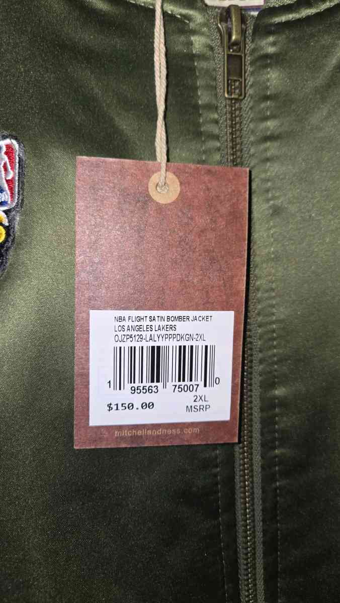 Mitchelle and Ness Lakers jacket