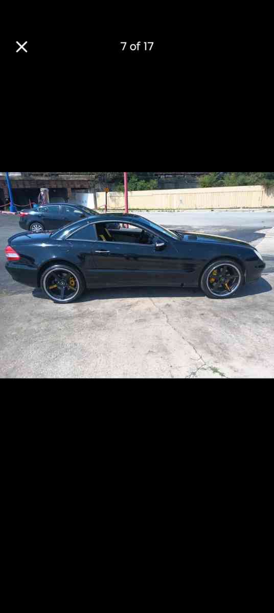 2003 Mercedes Benz SL 500 Convertible