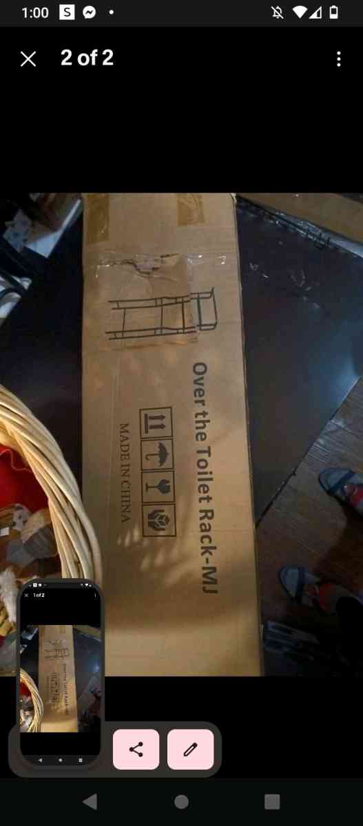 over the toilet 3 tier storage organizer