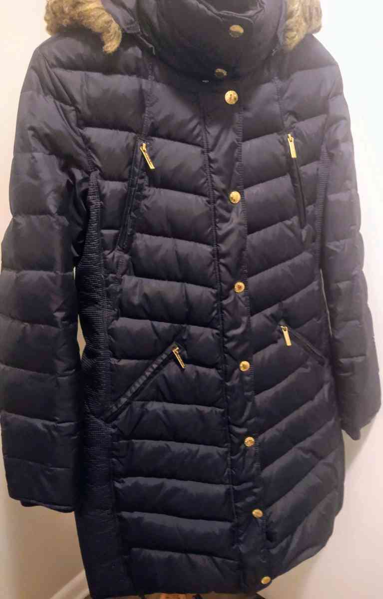 MICHAEL KORS Medium Dark Blue Winter Coat