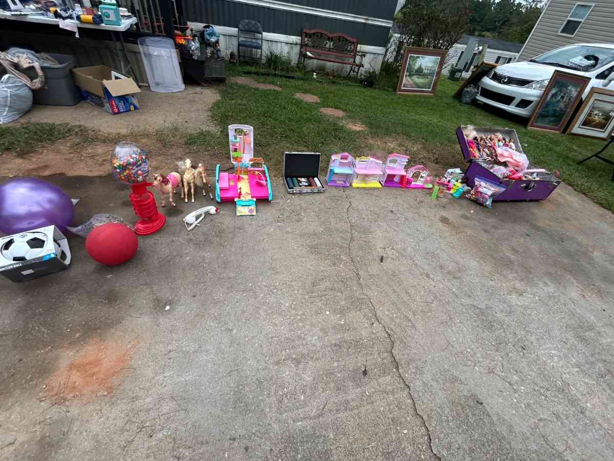 Toys new clothes shoes and more