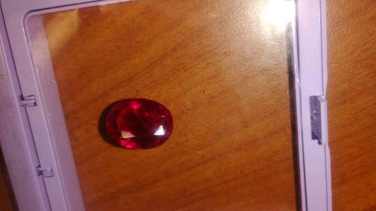 12 Carat Lab Grown Ruby