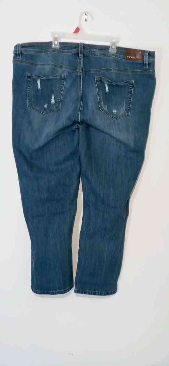 Womens Plus Size Denim Jeans 22