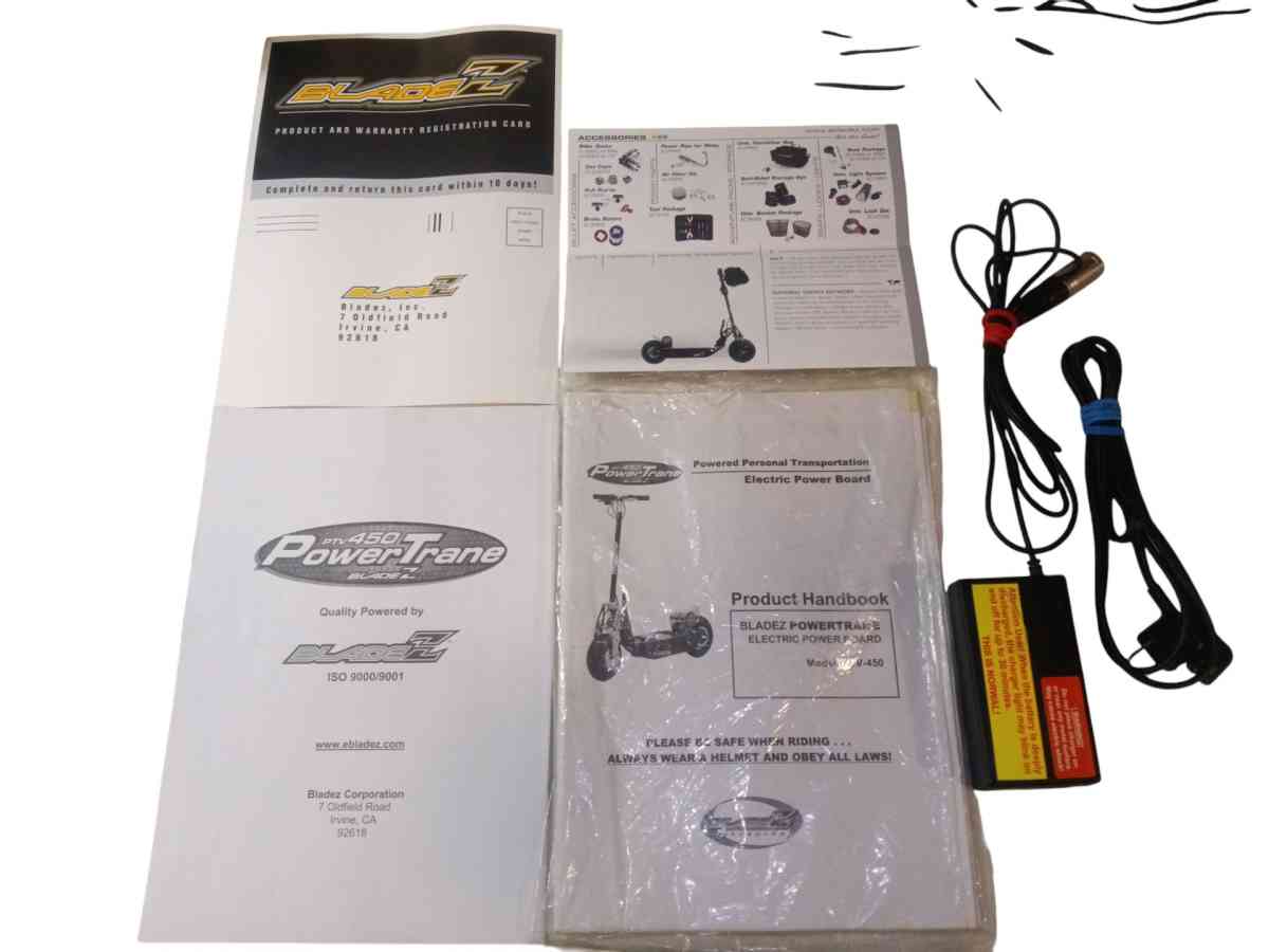 powertrane 45O Electric Motor Scooter  pick up only - Rossville, Georgia - FleaMarketBay