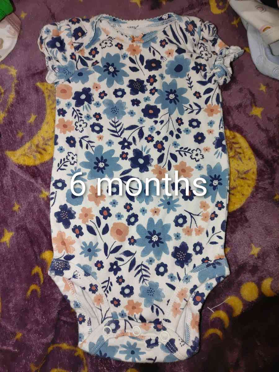 Carters infant girl onesies