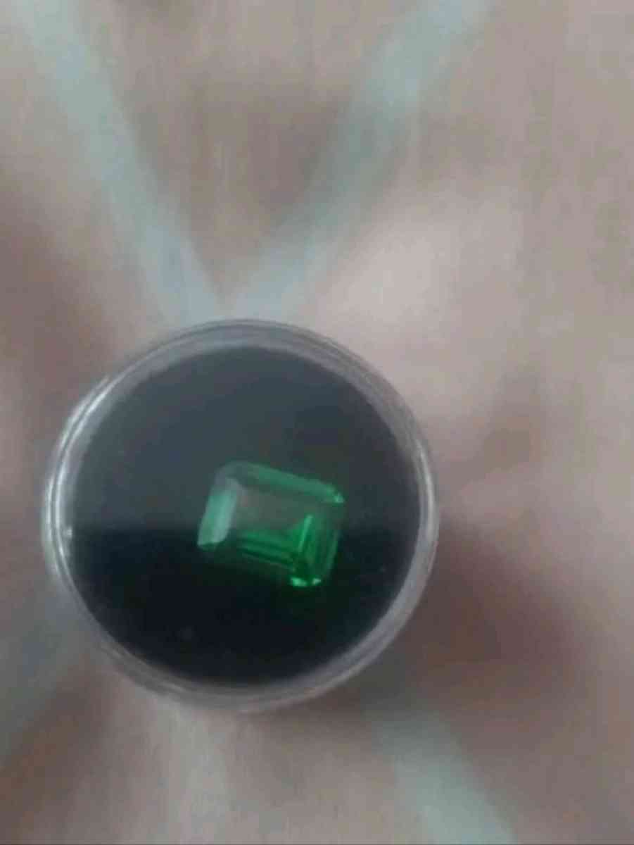 Emerald Emerald Cut Gemstone
