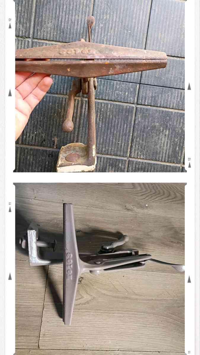 Saw blade sharpening vice