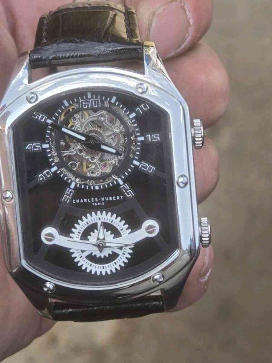 USED LIKE NEW MENS CHARLES HUBERT PARIS MENS  WATCH