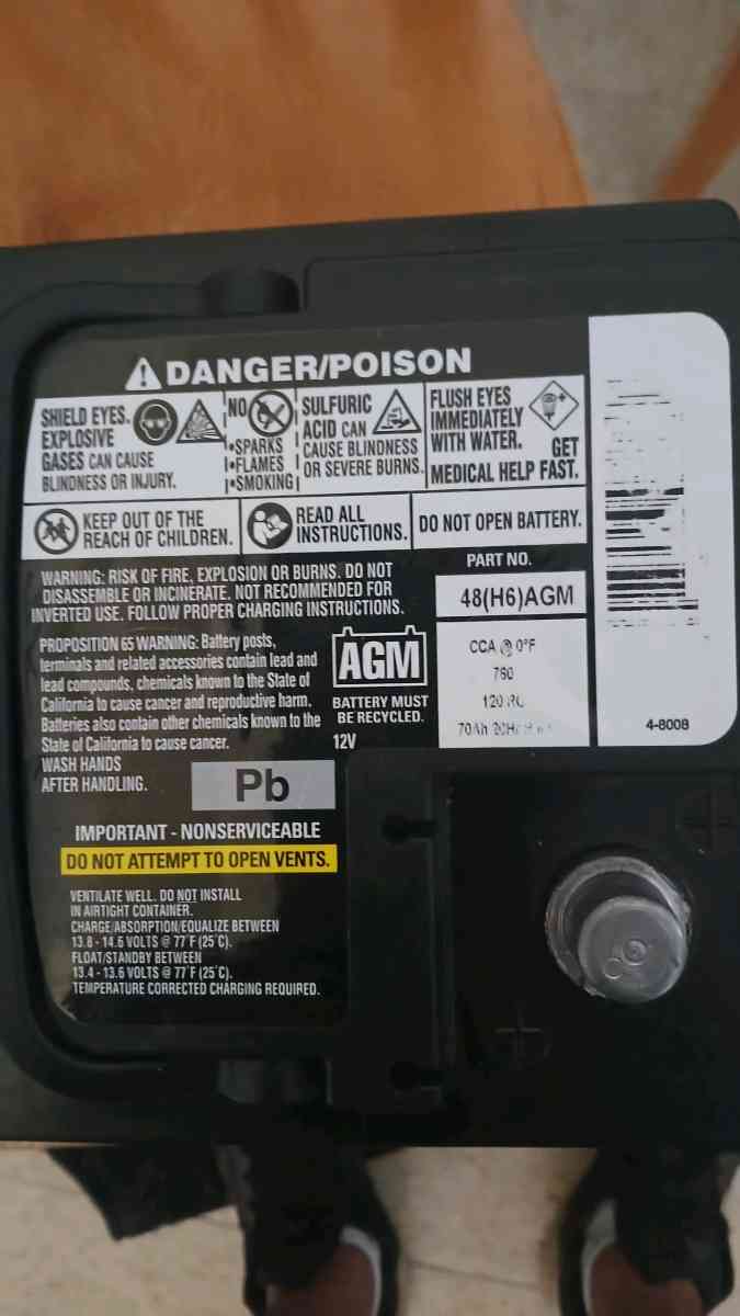 New Duracell Platinum Battery 2019 Ford F150 Valid warranty