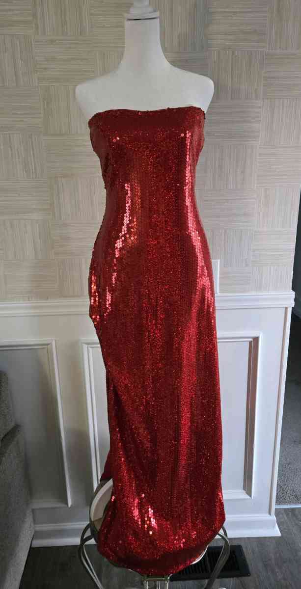 Jessica Rabbit Cosplay Dress Halloween Costume SZ XL