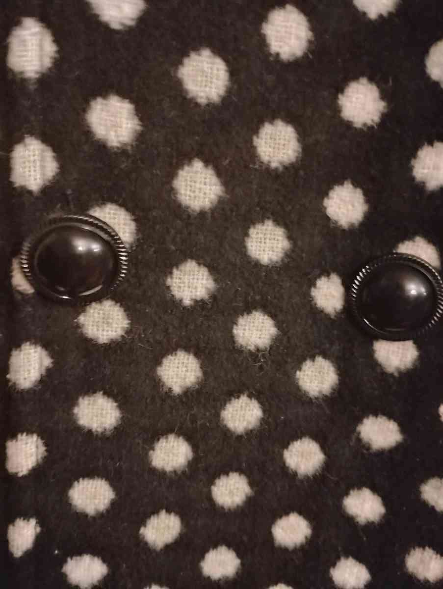 Womens Faux Fur Collared Coat by Exhilaration