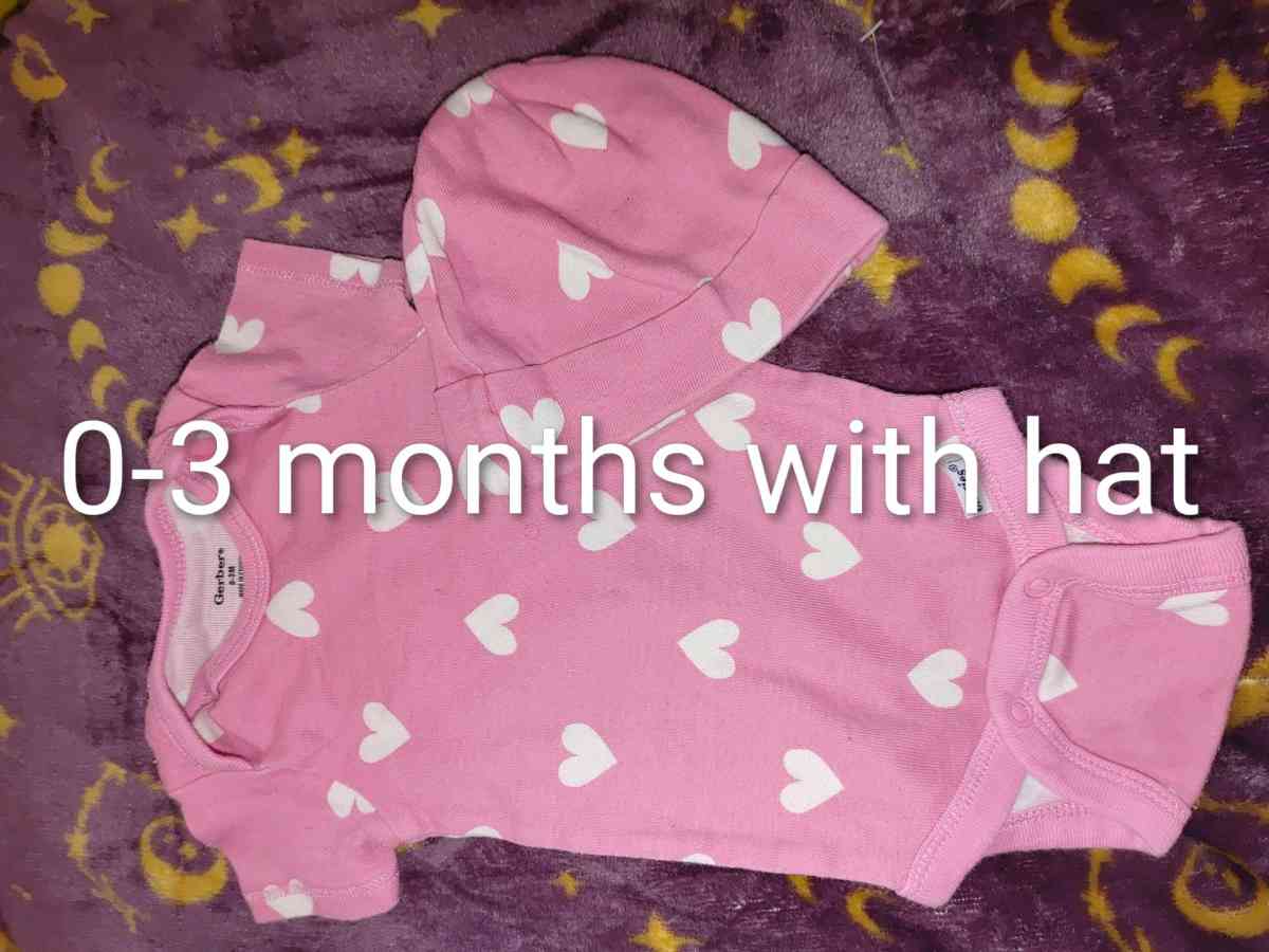 Geber infant girls onesies