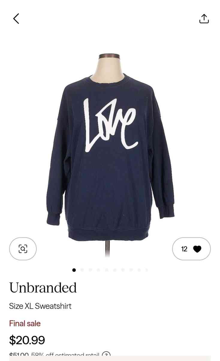 Womams Sweatshirt - Myrtle Creek, Oregon - FleaMarketBay