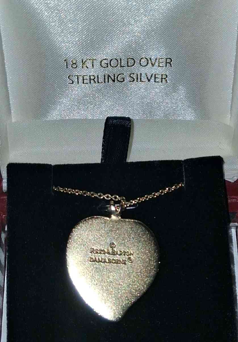 REED AND BARTON HEART NECKLACE