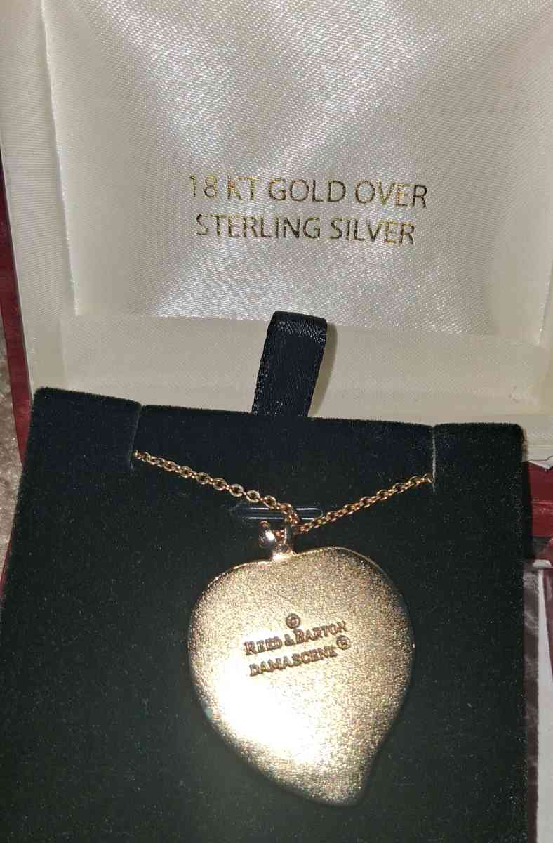 REED AND BARTON HEART NECKLACE