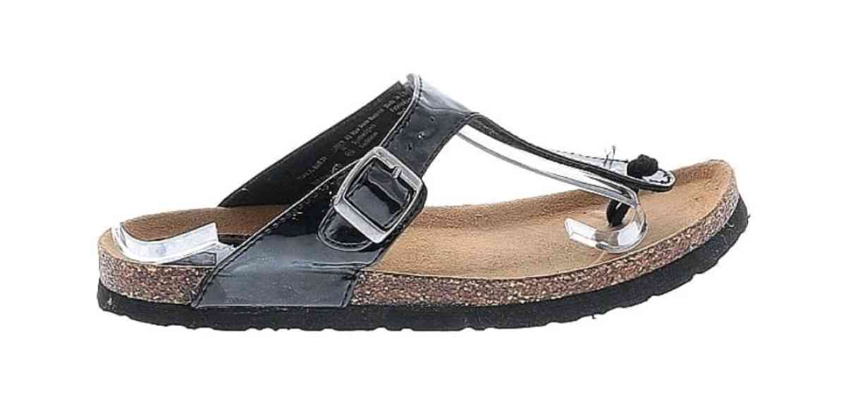 Womans Black Sandal