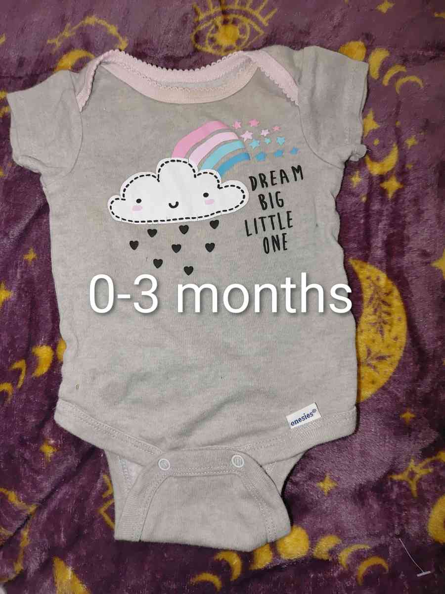 Geber infant girls onesies