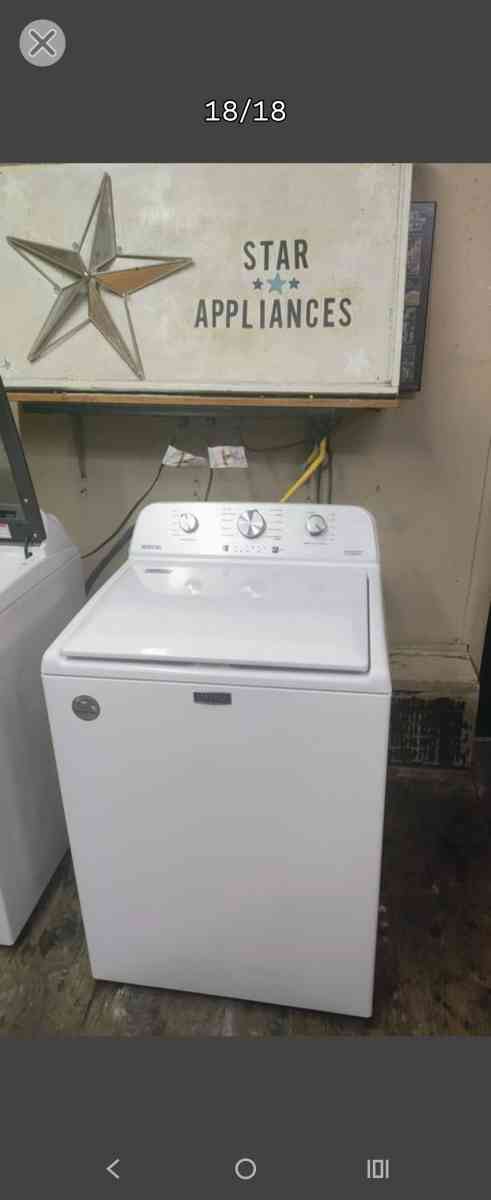 MAYTAG WHITE TOPLOAD WASHER - New Castle, Pennsylvania - FleaMarketBay