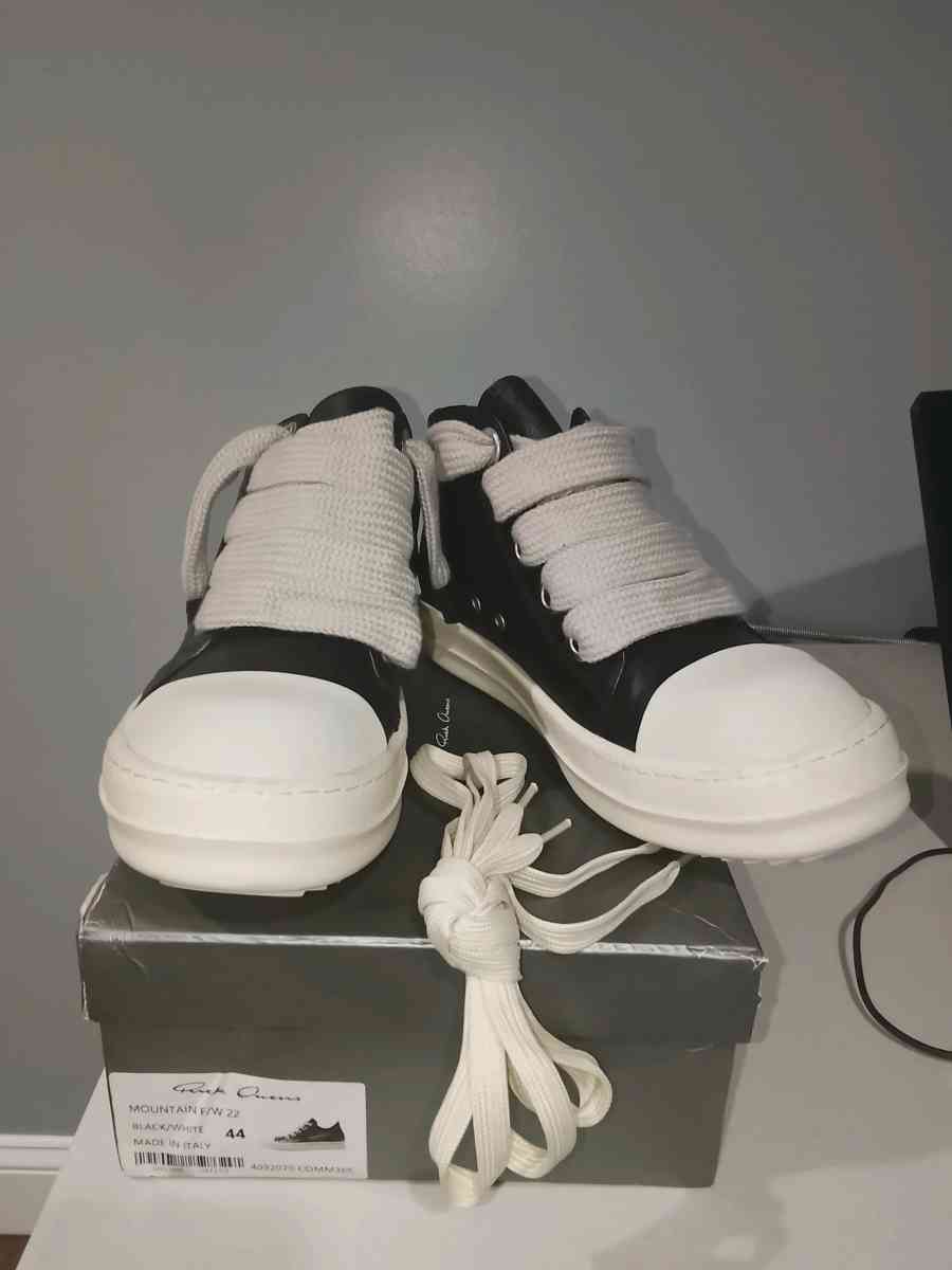 Rick Owens Porterville Jumbo Lace sneakers - Washington Navy Yard, District of Columbia - FleaMarketBay