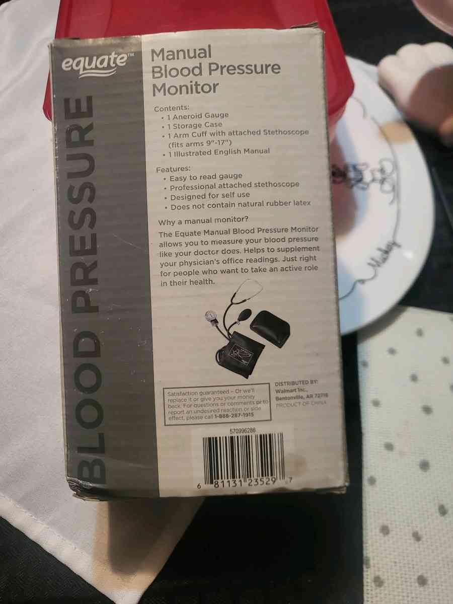 manual Blood pressure monitor