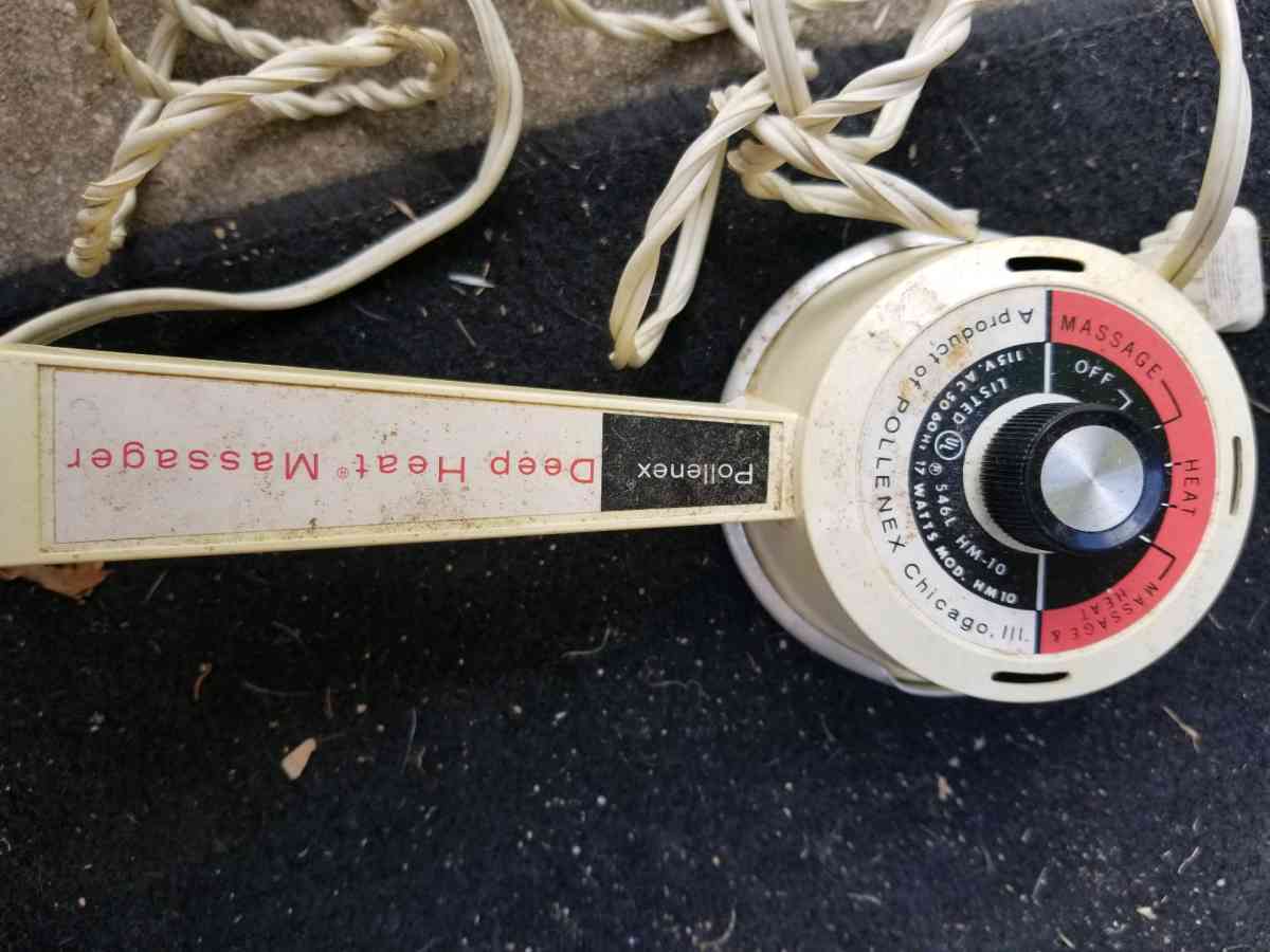 vintage deep heat massager